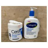 Cerave Cream and Cetaphil Cleanser Bundle