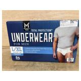 Menï¿½s Protective Underwear, L/XL, 84 Count