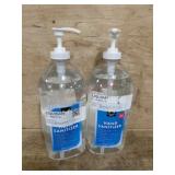Two Large Pump Bottles of Hand Sanitizer