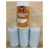 Disinfecting Wipes Set With 78 Wipes Each