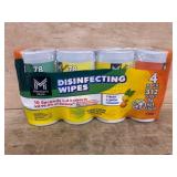 Pack of Disinfecting Wipes, Four Units