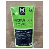 36-Pack Multipurpose Microfiber Towels