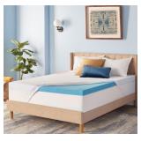 Full-Sized Mattress Topper With Cooling Gel Layer