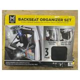 Backseat Organizer Set with Trash Bin