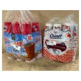 Party Cups and Chinet Cups With Lids Bundle