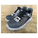 Sketchers Gray Orange Athletic Shoes, Size 3