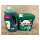 Cascade Tablets and Palmolive Dish Soap Bundle