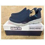 Skechers Hands-Free Swift Fit Navy Shoes, Size 10