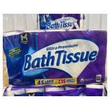 Ultra Premium Bath Tissue, 45 Rolls