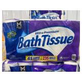 Ultra Premium Bath Tissue, 45 Large Rolls