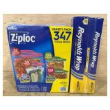 Ziploc Bags and Reynolds Wrap Bundle
