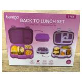 Bentgo Back to Lunch Set in Purple