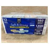 12-Pack Premium 2-Ply Facial Tissue