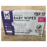 Fragrance-Free Baby Wipes, 1152 Total