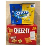 Oreo Mini and Cheez-It Snack Packs Bundle