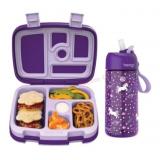 Leak-Proof Lunch Box and Water Bottle Set