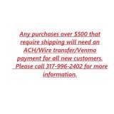 Shipping Info Cont.