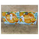 Diced Peaches in 48 Individual Cups