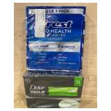 Bundle of Personal Care Items With Toothpaste and