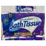 Ultra Premium Bath Tissue, 45 Rolls