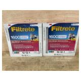 3M Filtrete 1600 Air Filters, 4-Pack, 2 Sets