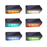 Solar RGBW Deck Lights, 12 Pieces