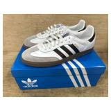 Adidas Samba OG White/Black Sneakers, Size 11
