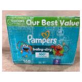 Pampers Baby-Dry Diapers, Size 5, Pack of 168