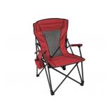 Red Hard Arm Outdoor Folding Chair