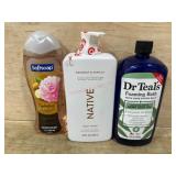 3 Assorted Body Care Products