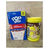 Pop-Tarts Frosted Strawberry and Nesquik Bundle