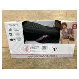 Womenï¿½s Memory Foam Slippers XL