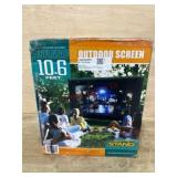 10.6-Foot Inflatable Outdoor Projection Screen