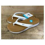 Womenï¿½s White Cushion Cloud Flip Flops