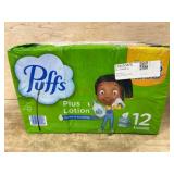 Puffs Plus Lotion 12-Box Tissue Pack