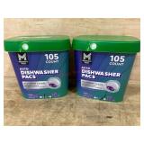 105-Count Auto Dishwasher Pacs Set