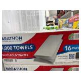 Marathon Multifold Towels, 16 Packs