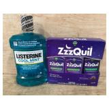Listerine Cool Mint & ZzzQuil Bundle