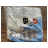 Pack of 600 Paper Bath Cups, 3 Ounce