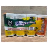 Disinfecting Wipes 4-Pack, 312 Total Wipes