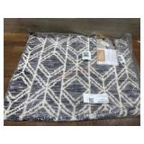 Gray and White Washable Multi-Purpose Mat