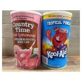Country Time Pink Lemonade and Kool-Aid Tropical P