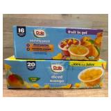 Dole Fruit Bowls Variety Pack and Diced Mango