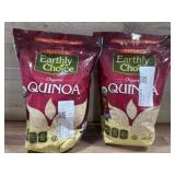 Two Bags of Natureï¿½s Earthly Choice Quinoa