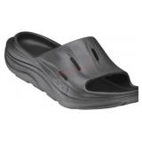 Hoka Ora Recovery Slide Sandals, Black, Size 10M