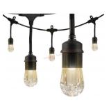 Enbrighten LED Cafe Lights, 36 Feet, 18 Bulbs