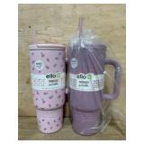 Two Ello Travel Tumblers