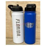 Florida-Themed Metal Water Bottles