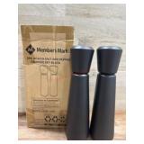 2-Pack Acacia Salt and Pepper Grinders