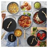 11-Piece Non-Stick Ceramic Cookware Set